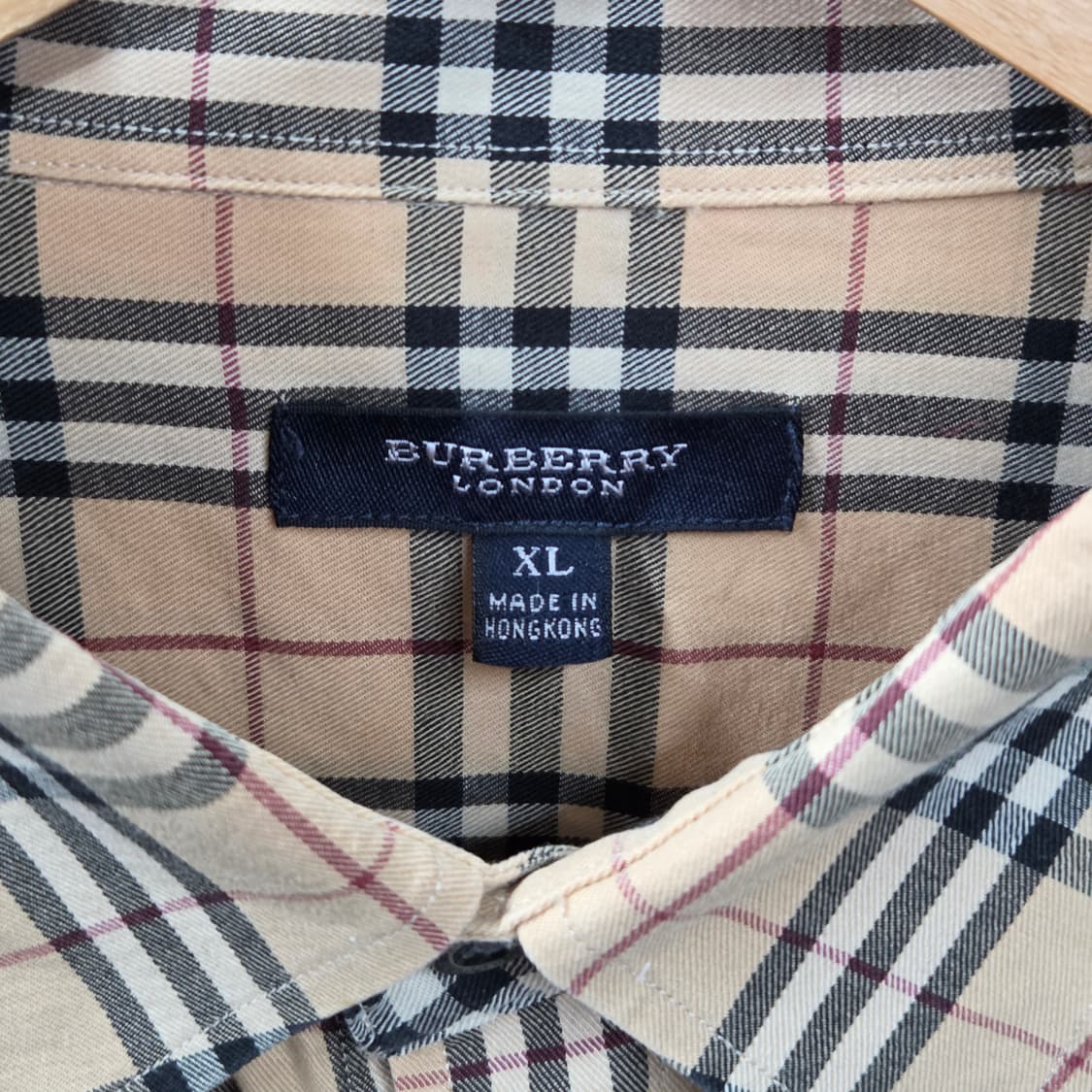 버버리 노바체크 셔츠 XL 상품이미지3