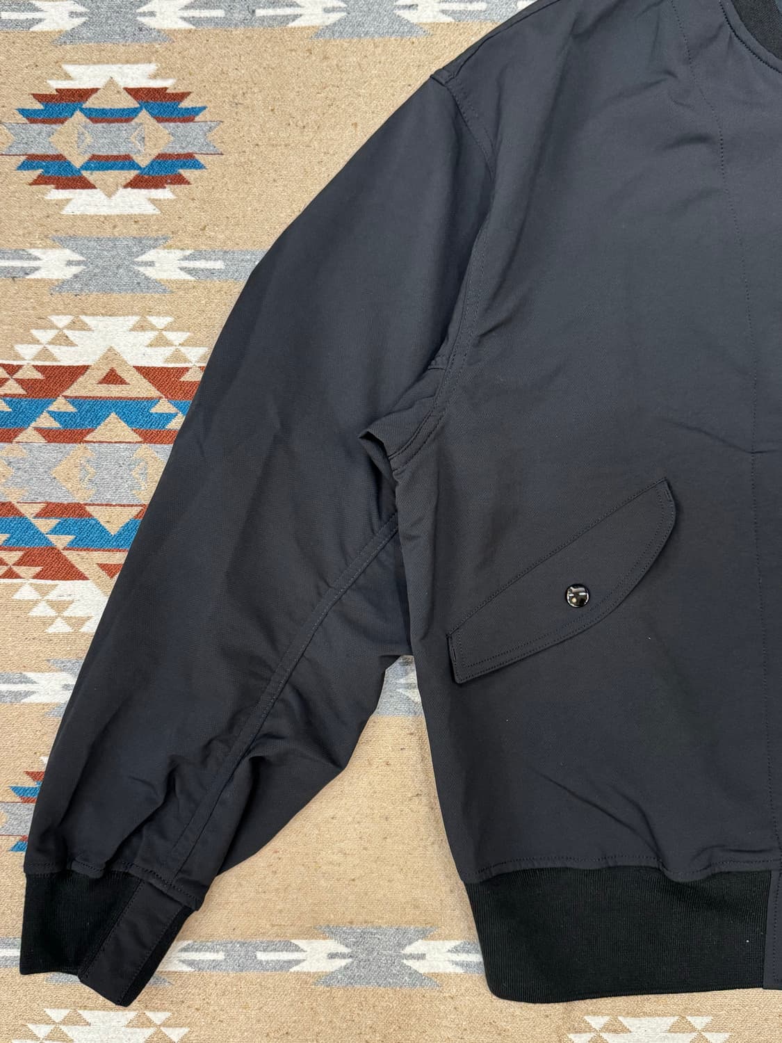 [M][100] 나나미카 알파드라이 필드 자켓 블랙 상품이미지2