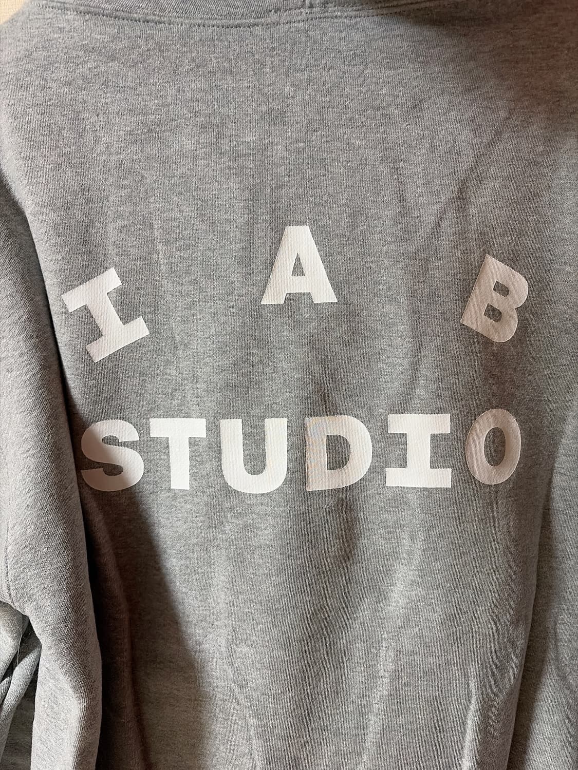 IAB studio 21SS 후드티 그레이 판매합니다 ! 상품이미지4
