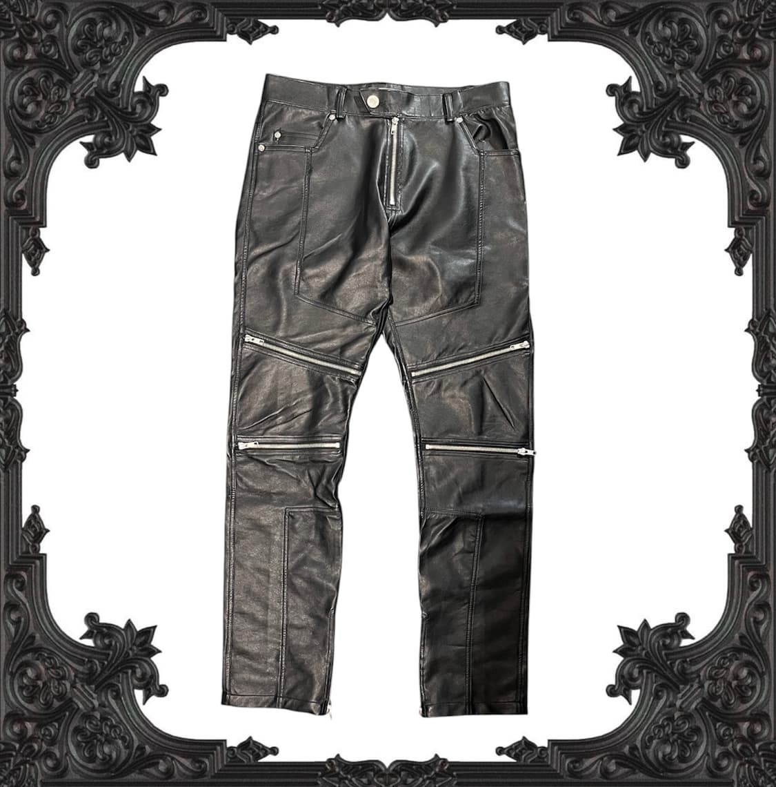 R-4 레더팬츠 상품이미지1