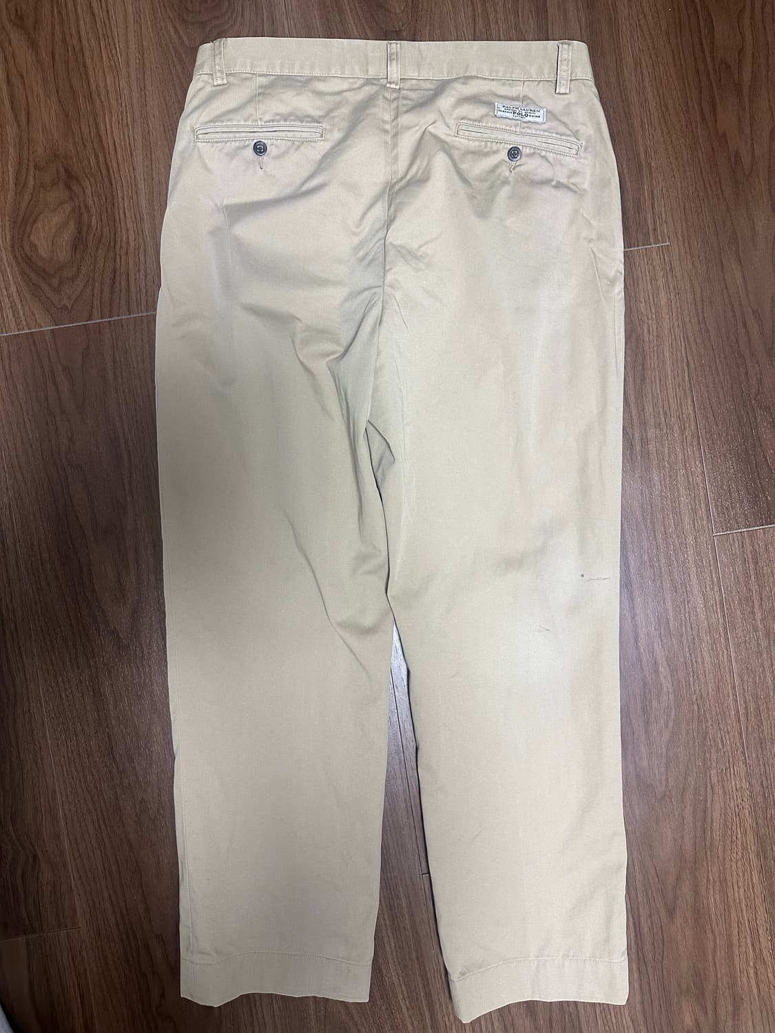 90s 빈티지 폴로 투턱 치노팬츠 상품이미지3