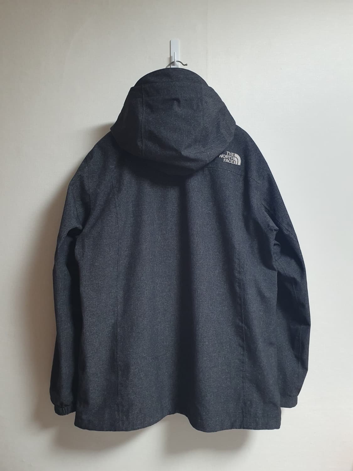 노스페이스 HyVent 멜란지 후드 자켓 105 상품이미지4