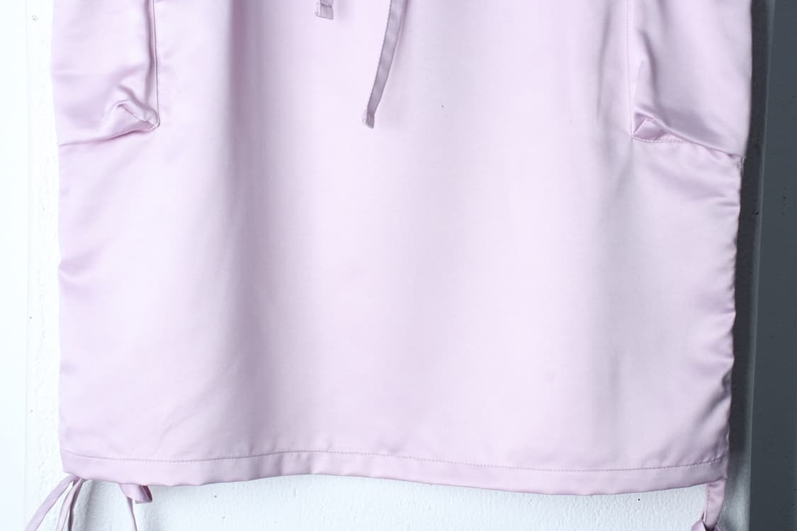 W(M-L) 시눈 스커트 치마 포켓 새틴 연핑크 올드스쿨-P9962 상품이미지4