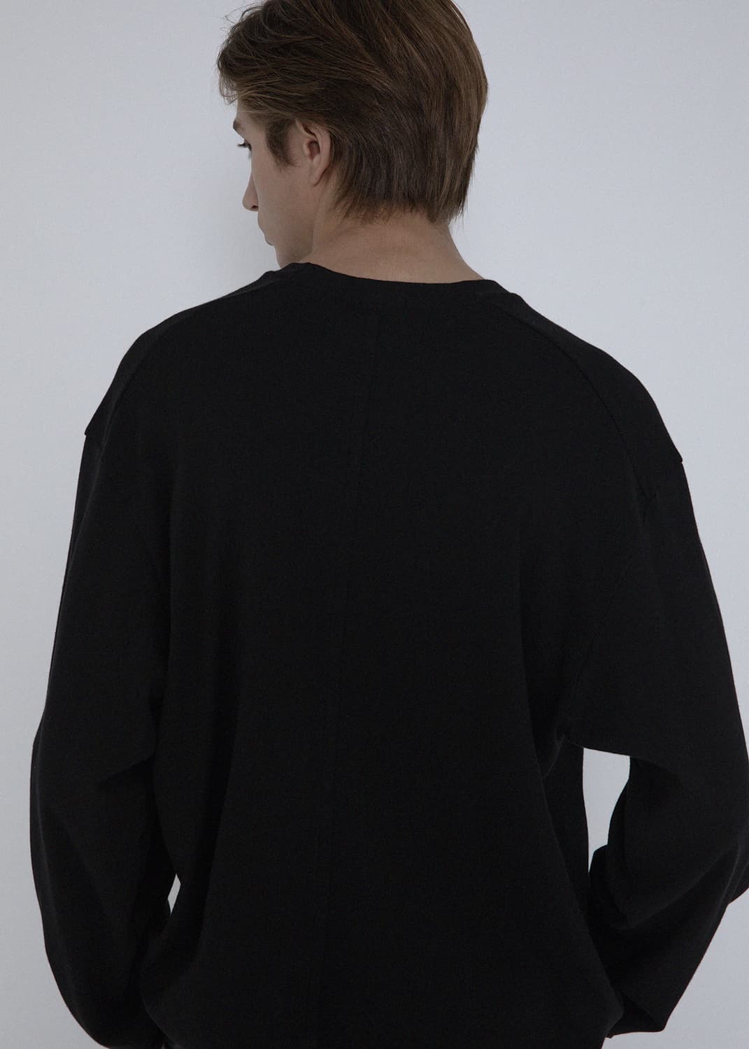 253 COTTON RIB CROPPED LONG SLEEVE 상품이미지2