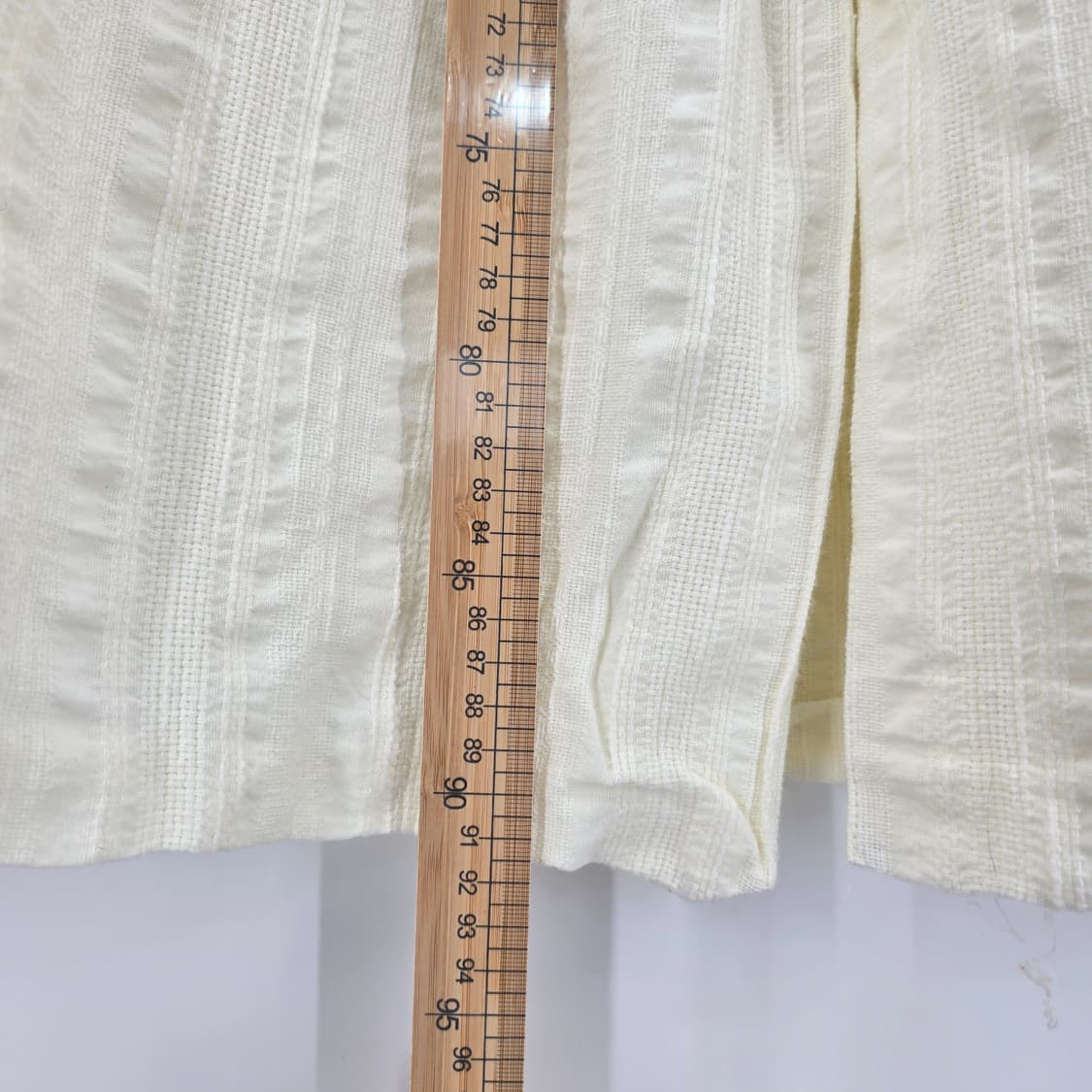 MEICO 레이스 롱 스커트 버튼 빈티지 스커트 아이보리 여성 스커트 상품이미지7