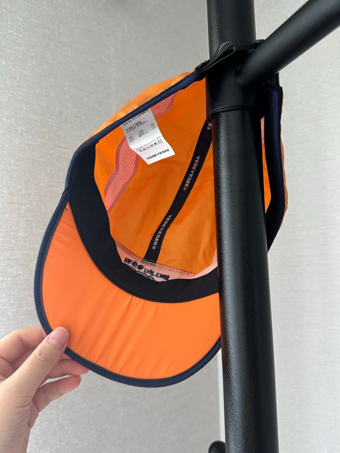 Y.E.S Runner Cap Orange 상품이미지2