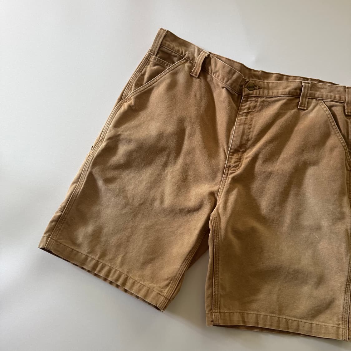 (os) Carhartt 칼하트 캔버스 카펜터 반바지 쇼츠 상품이미지2