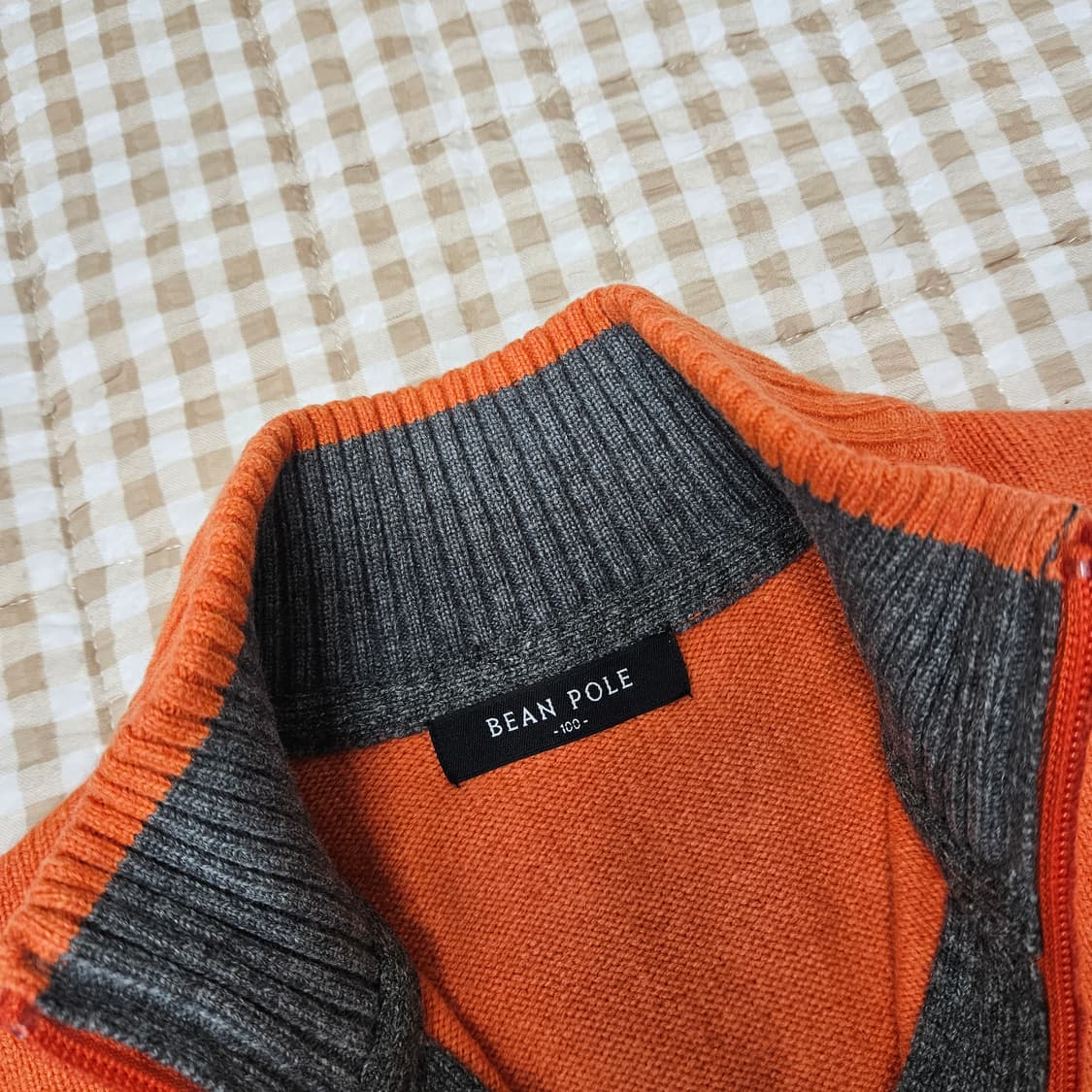 빈폴 하프집업 니트 스웨터 남자100 상품이미지2