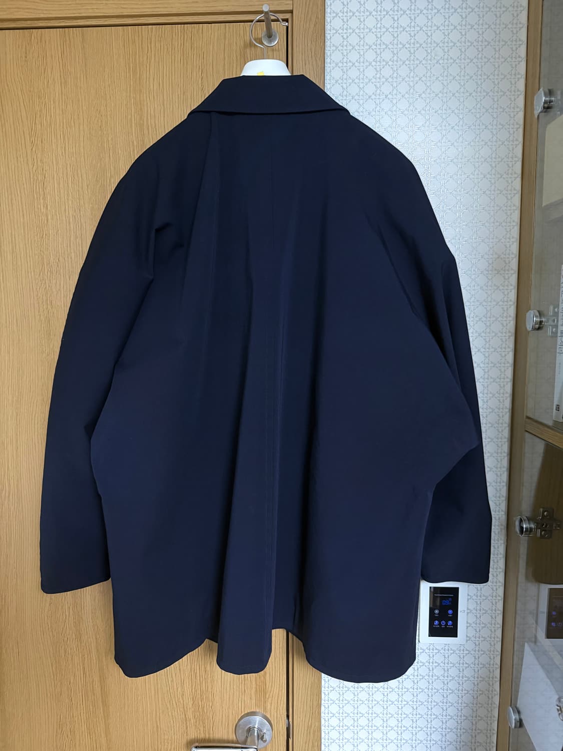 STU 돌먼 하프코트 네이비 L  상품이미지2