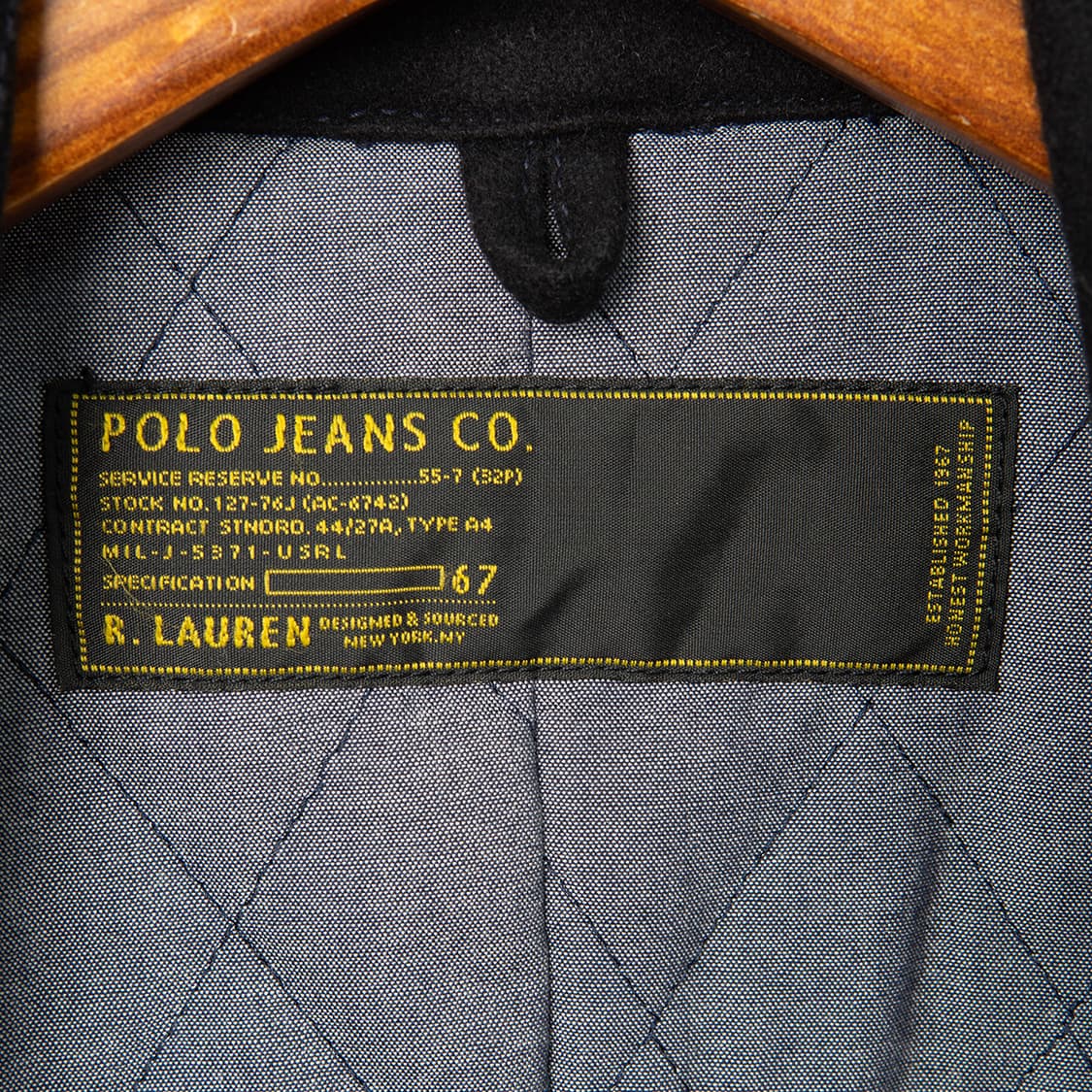 [103] 00s 폴로진스 컴퍼니 울 미해군 피코트  상품이미지8