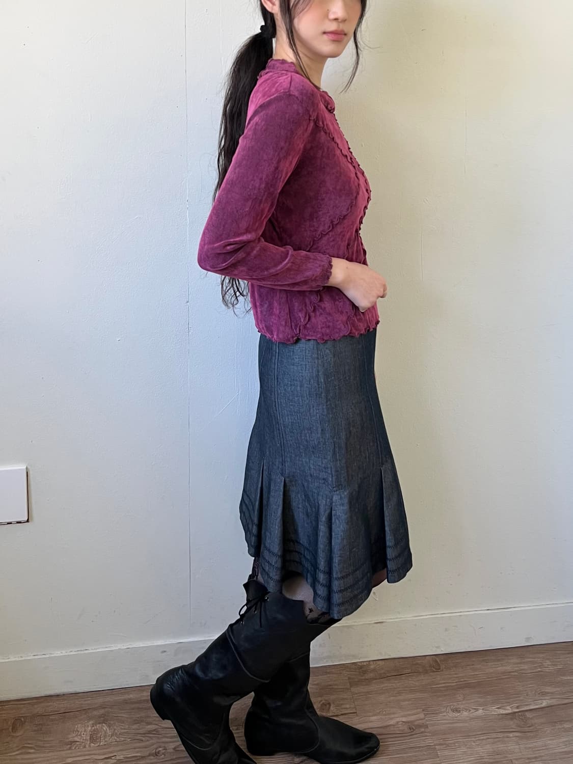 CHADORIAN 멀티 패턴 터틀넥 상품이미지6