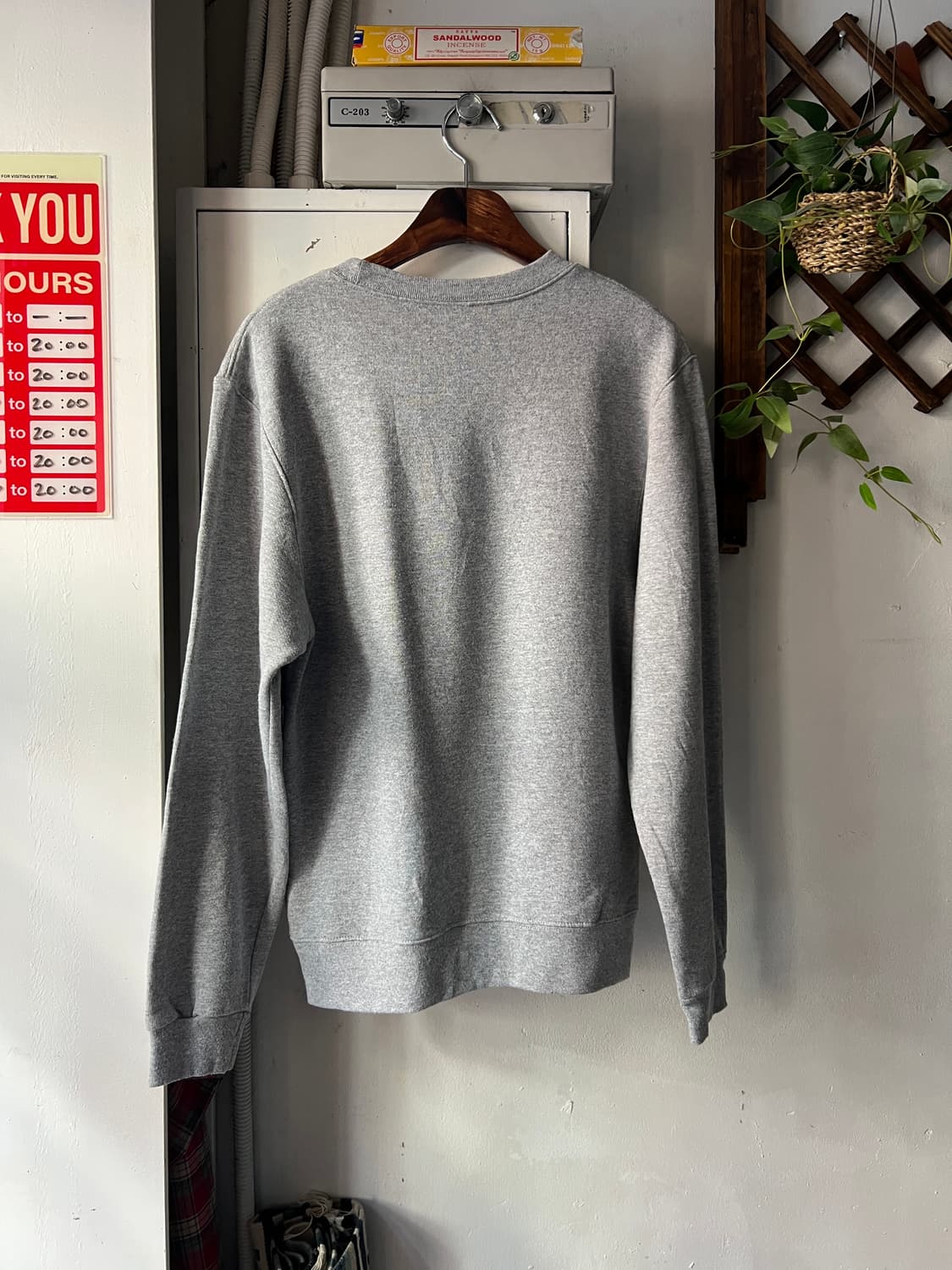 [S]오리지널 U.S NAVY 미 해군 그레이 스웻셔츠 상품이미지6