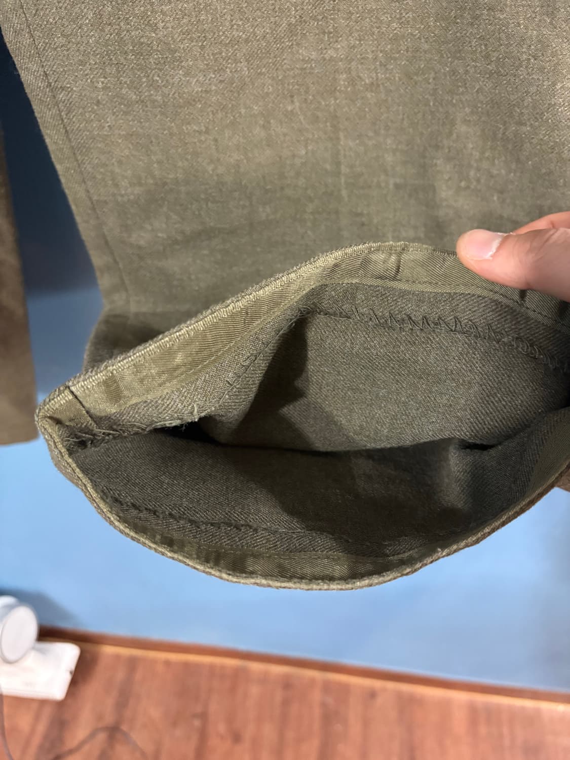 60‘s Belgian army Wool Trouser Pant. 상품이미지7