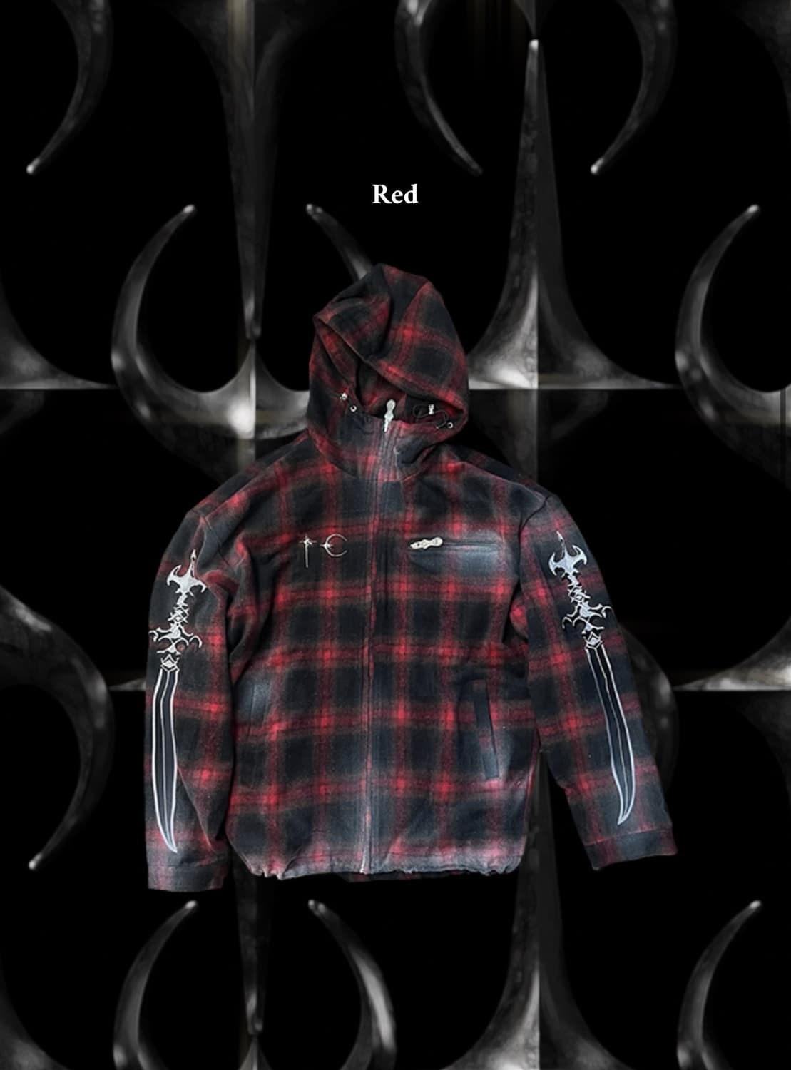 떠그클럽 아랍소드 플란넬 집업 arab sword -2size- 상품이미지6