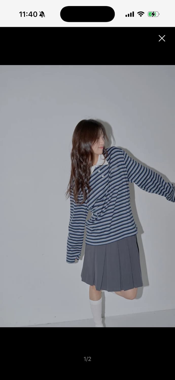 디어시스 긴소매 티셔츠 새상품 상품이미지1