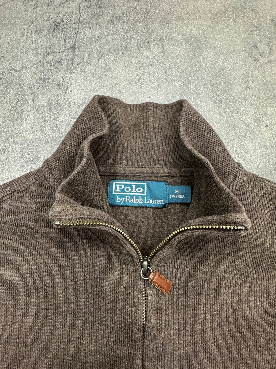 폴로 반집업니트 M 상품이미지4