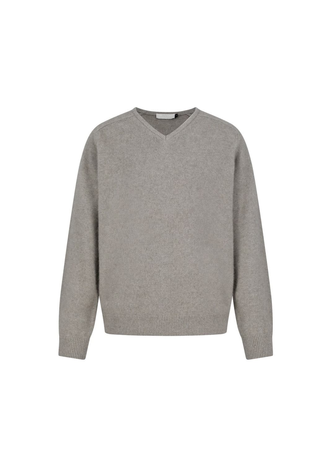 아모멘토 라쿤 브이넥 니트 베이지 M사이즈 판매 상품이미지1