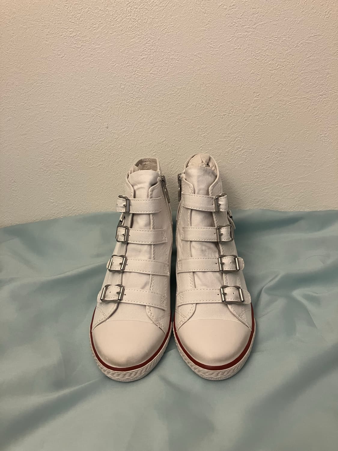 Ash 아쉬 버클 웨지힐 스니커즈 38사이즈 상품이미지2