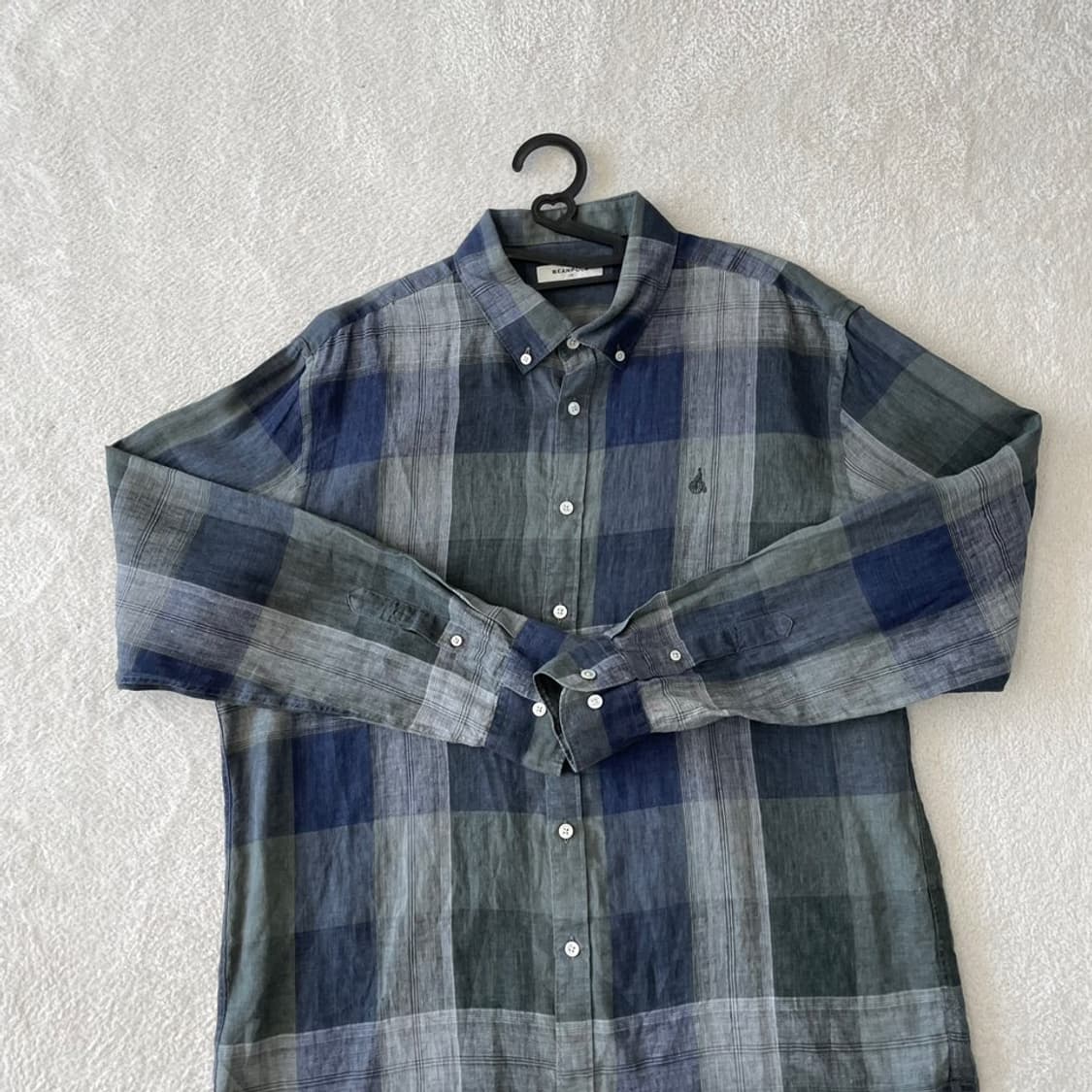 XXXL 빈폴 남성 린넨 긴팔셔츠 115 상품이미지2