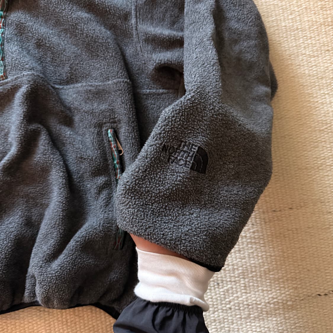 빈티지 90년대 노스페이스 하프집 플리스 상품이미지2