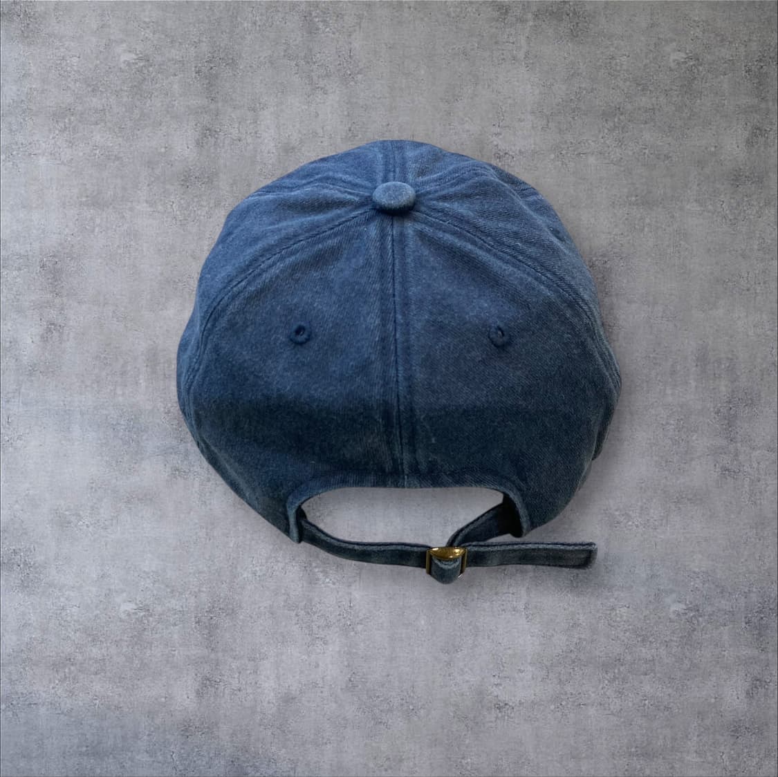 휴먼앤캣 네이비 컬러 파운드3 스턴 워시드 볼캡 상품이미지5