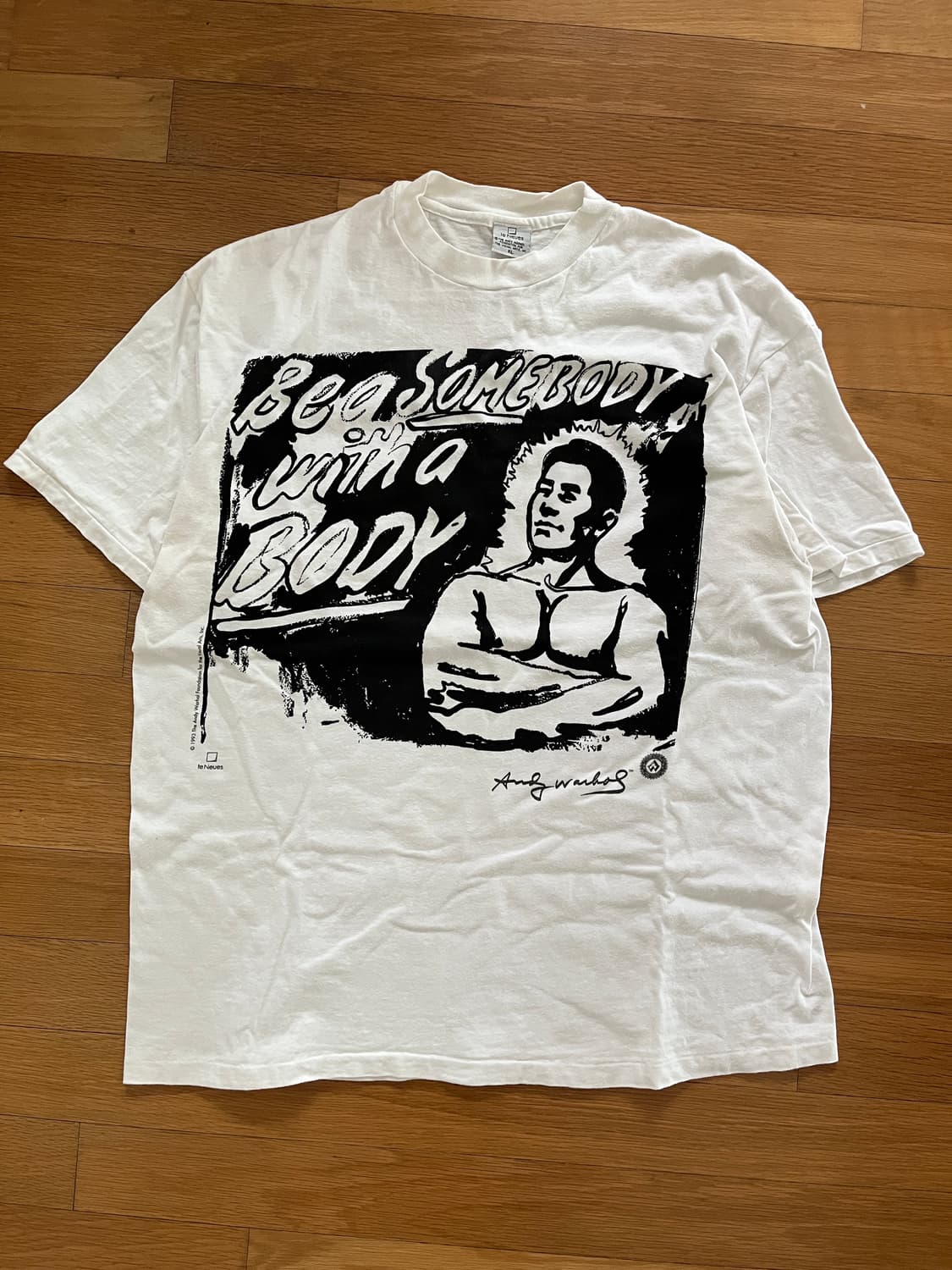 1993 앤디워홀 아트 티셔츠 xl 상품이미지1