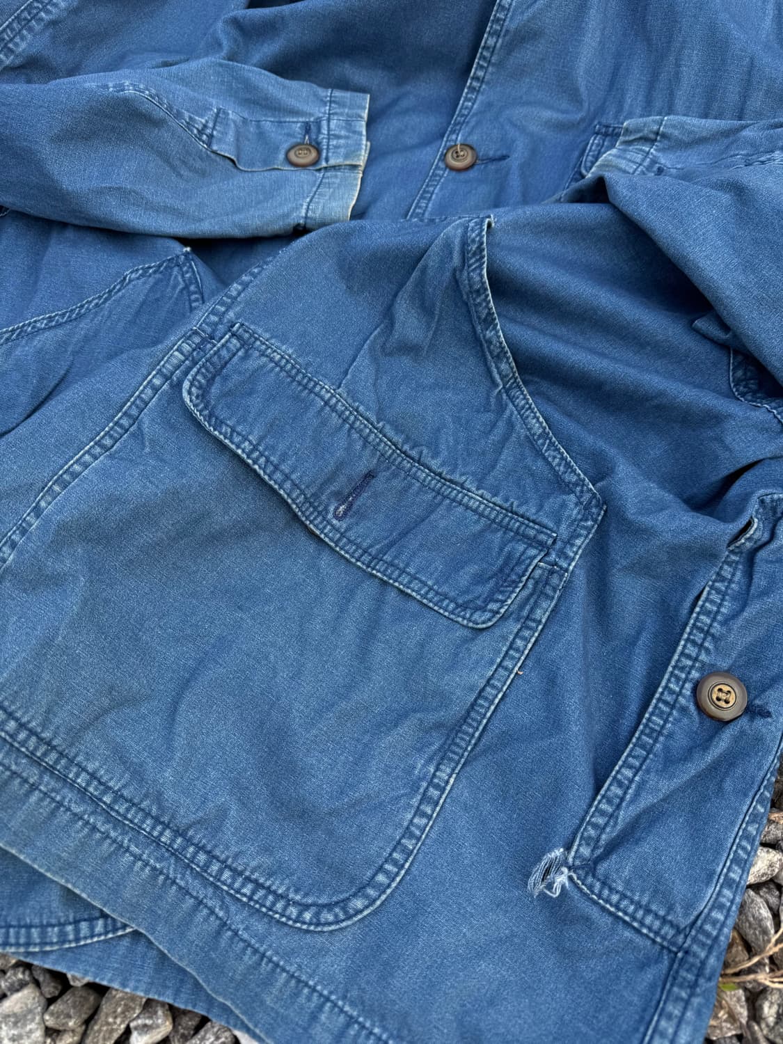 Gap 갭 레더 디테일 워크자켓 상품이미지4