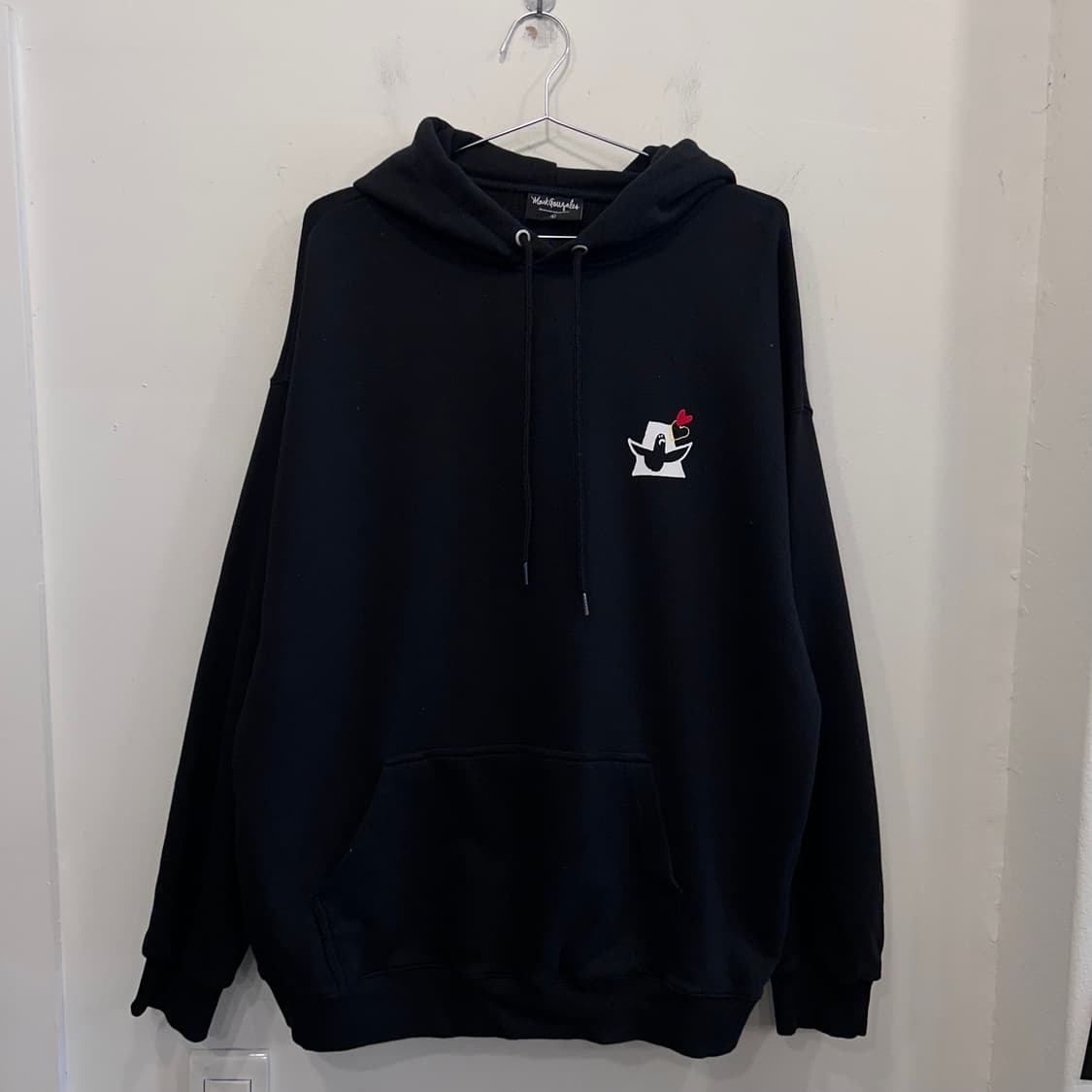 마크곤잘레스 백프린팅 로고 헤비코튼 오버핏 후드티 상품이미지2
