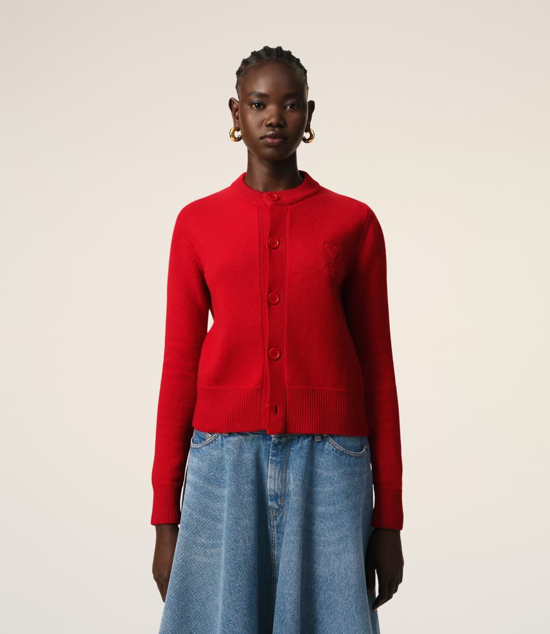 (백화점판) AMI 버튼업 가디건_FKC171.KN0071 상품이미지10