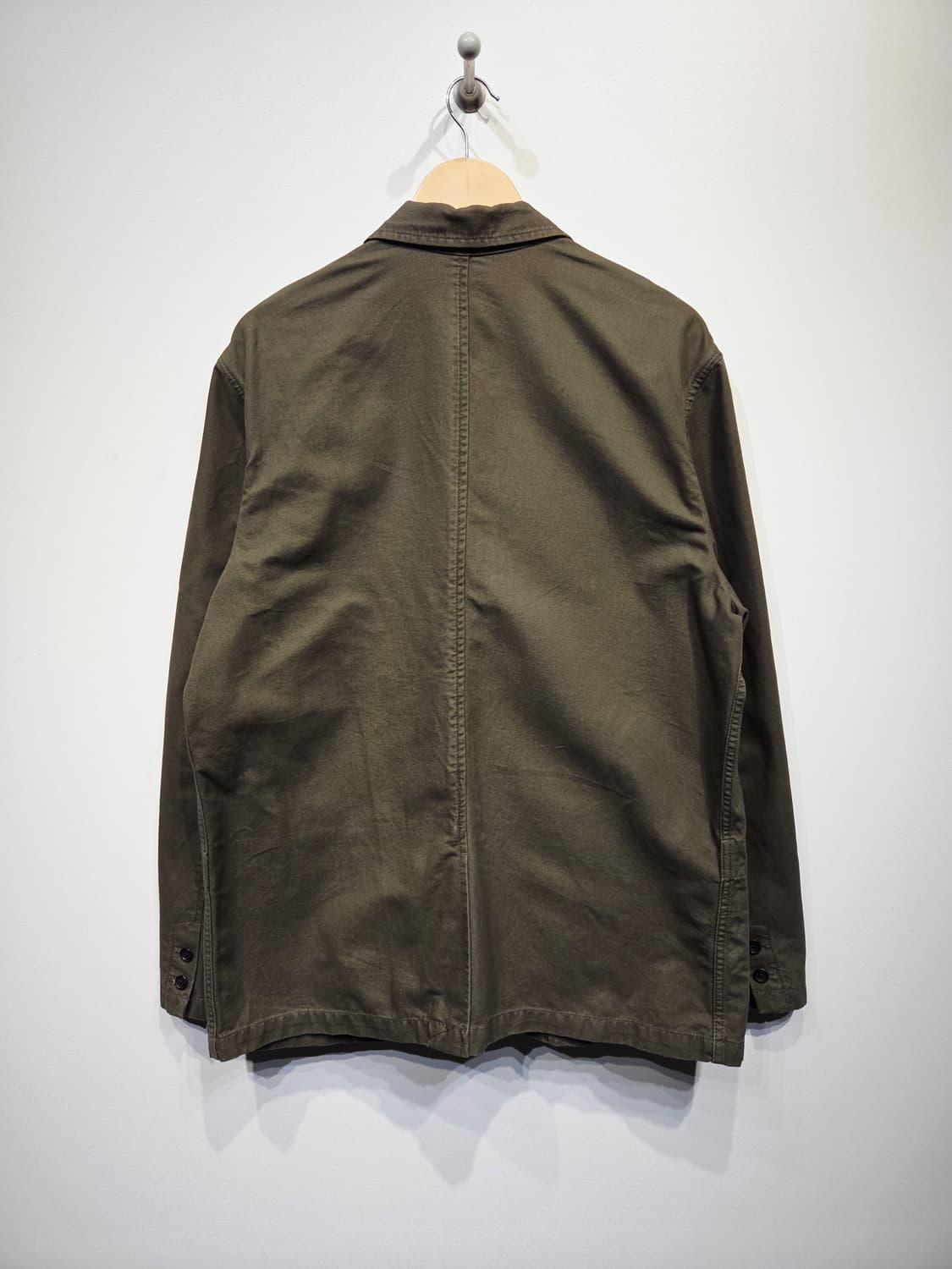 바나나리퍼블릭 올리브 캔버스 캐주얼 블레이저 자켓 상품이미지6