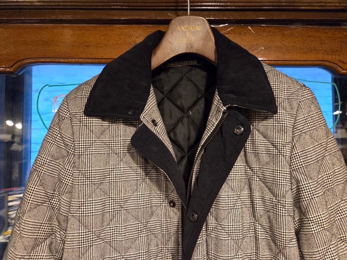 맨온더분 트위드퀼팅자켓 상품이미지2