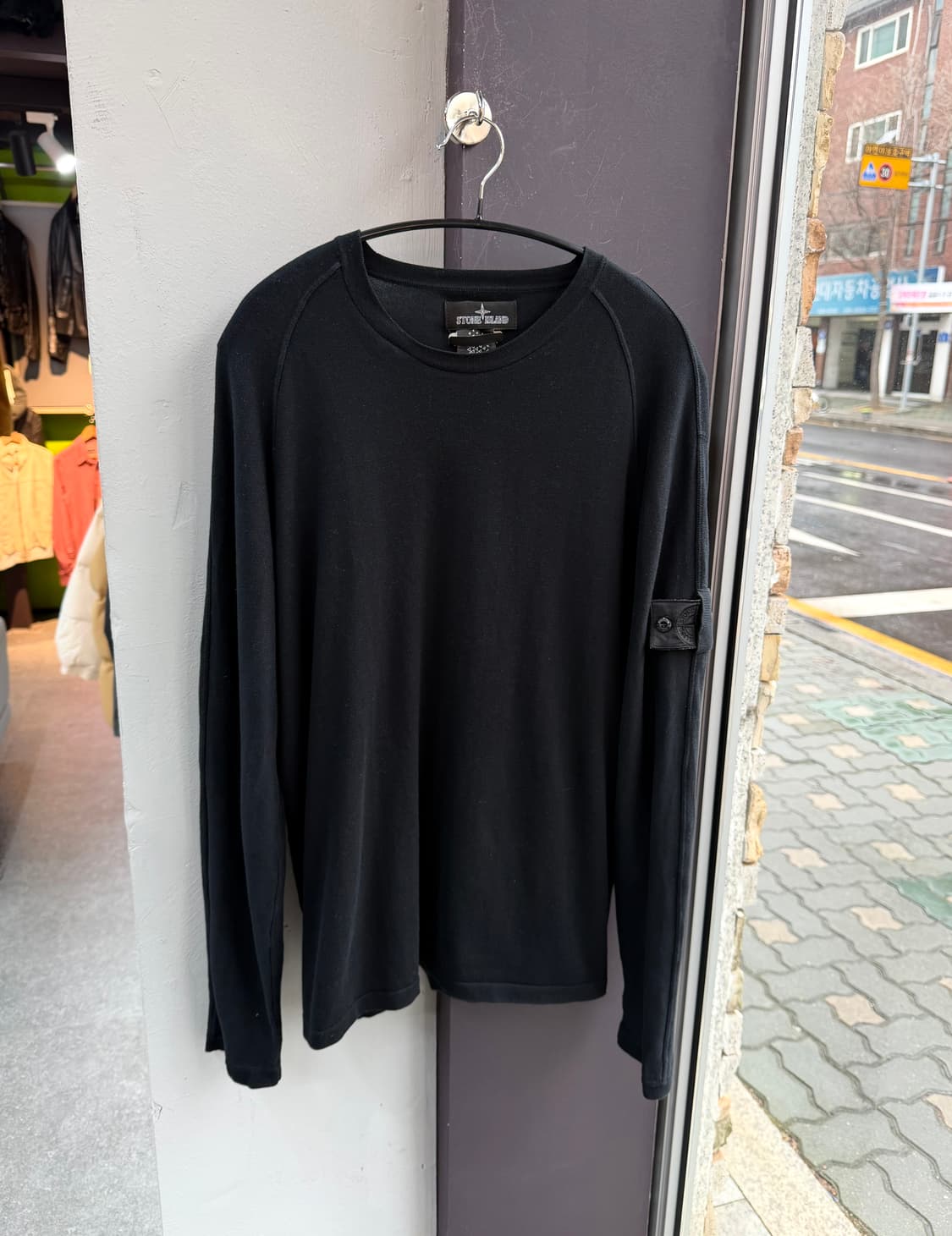 .XL/ 스톤아일랜드 쉐도우프로젝트 블랙 와펜 니트 상품이미지3