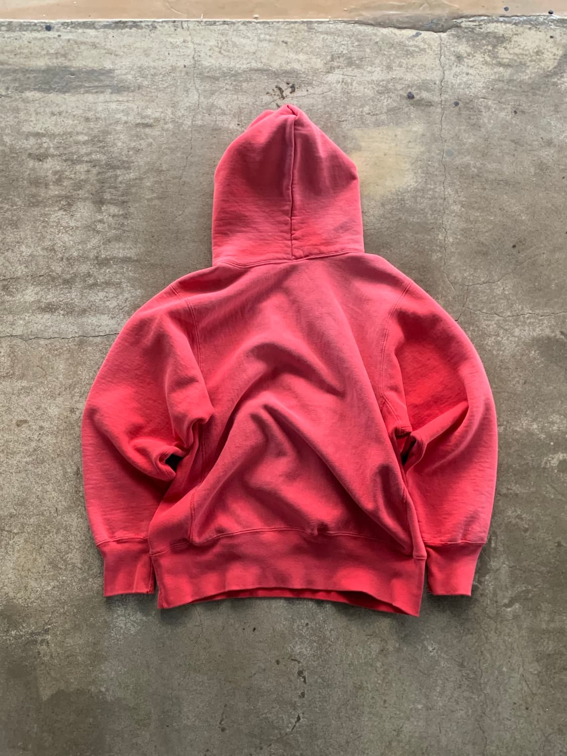 90s 챔피온 리버스위브 스웻후디 선페이디드 레드 상품이미지7