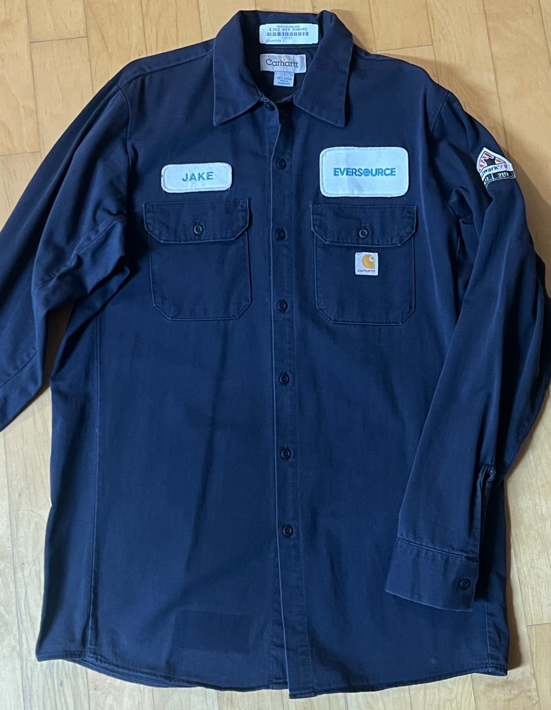 칼하트 워크웨어 셔츠 L 상품이미지1
