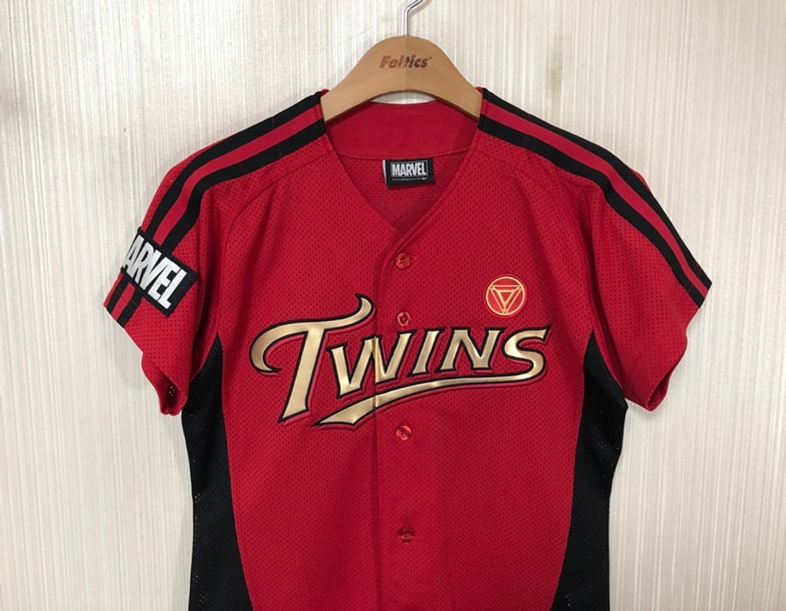 KBO 마블XLG트윈스 아이언맨유니폼/져지 9호(80) #32 이천웅 상품이미지2