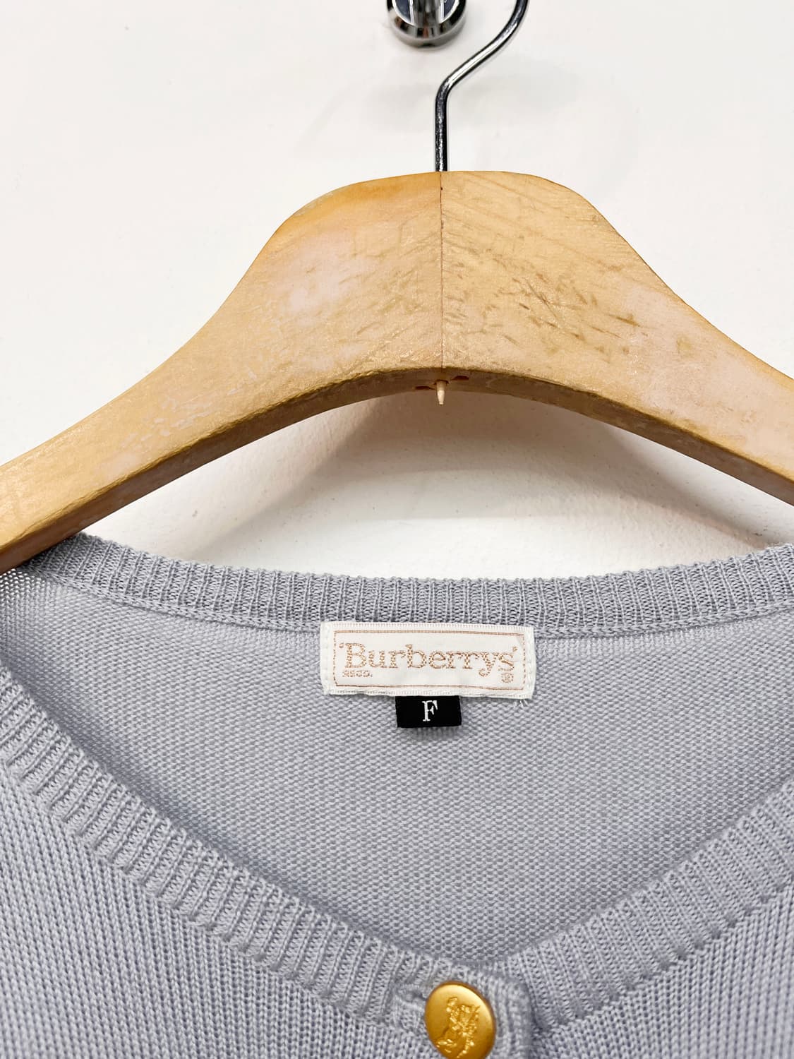 버버리 니트 가디건 상품이미지8