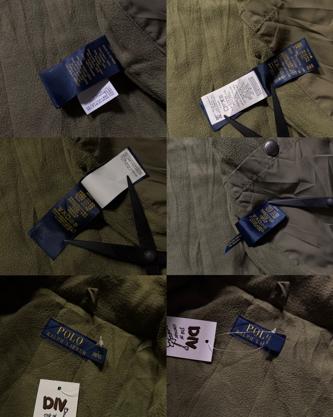 폴로 올리브 블루종 네이비포니 상품이미지7