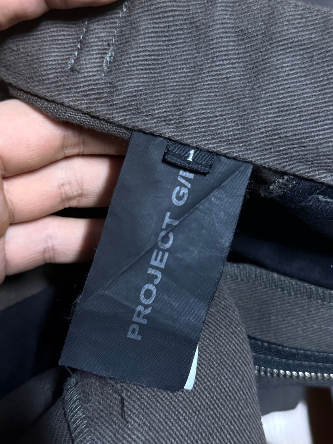 [Project G/R] 코티드 바이커 팬츠 1사이즈 상품이미지6