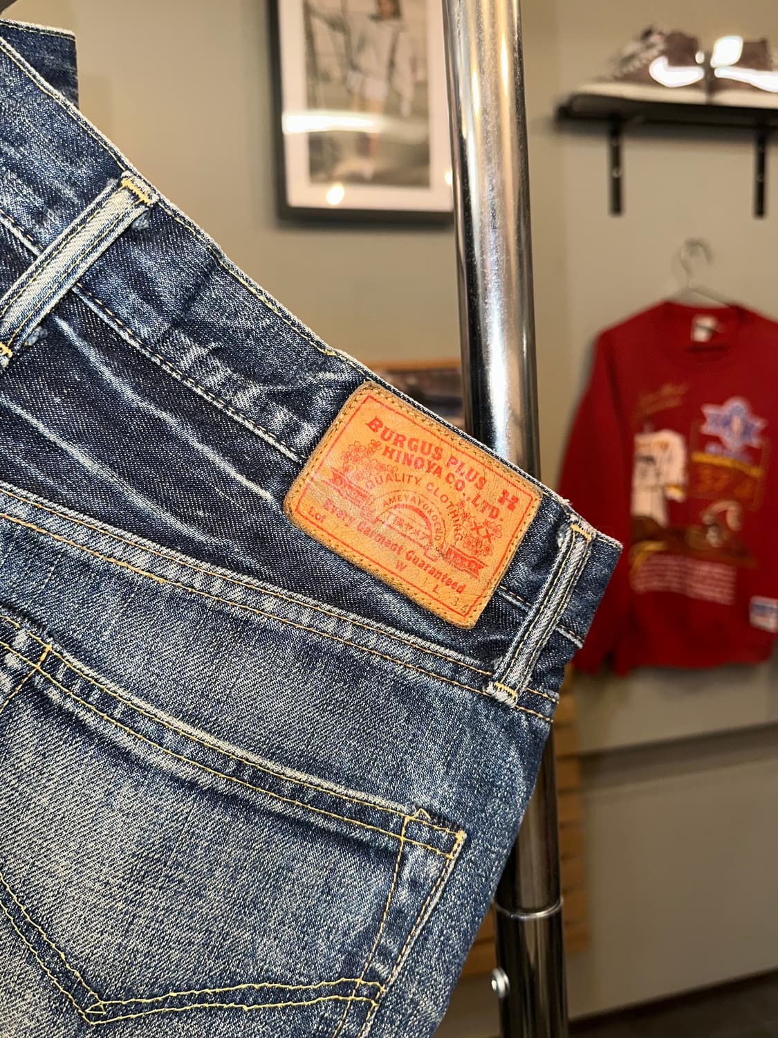 Burgus Plus, Hinoya Selvedge denim pants 상품이미지10