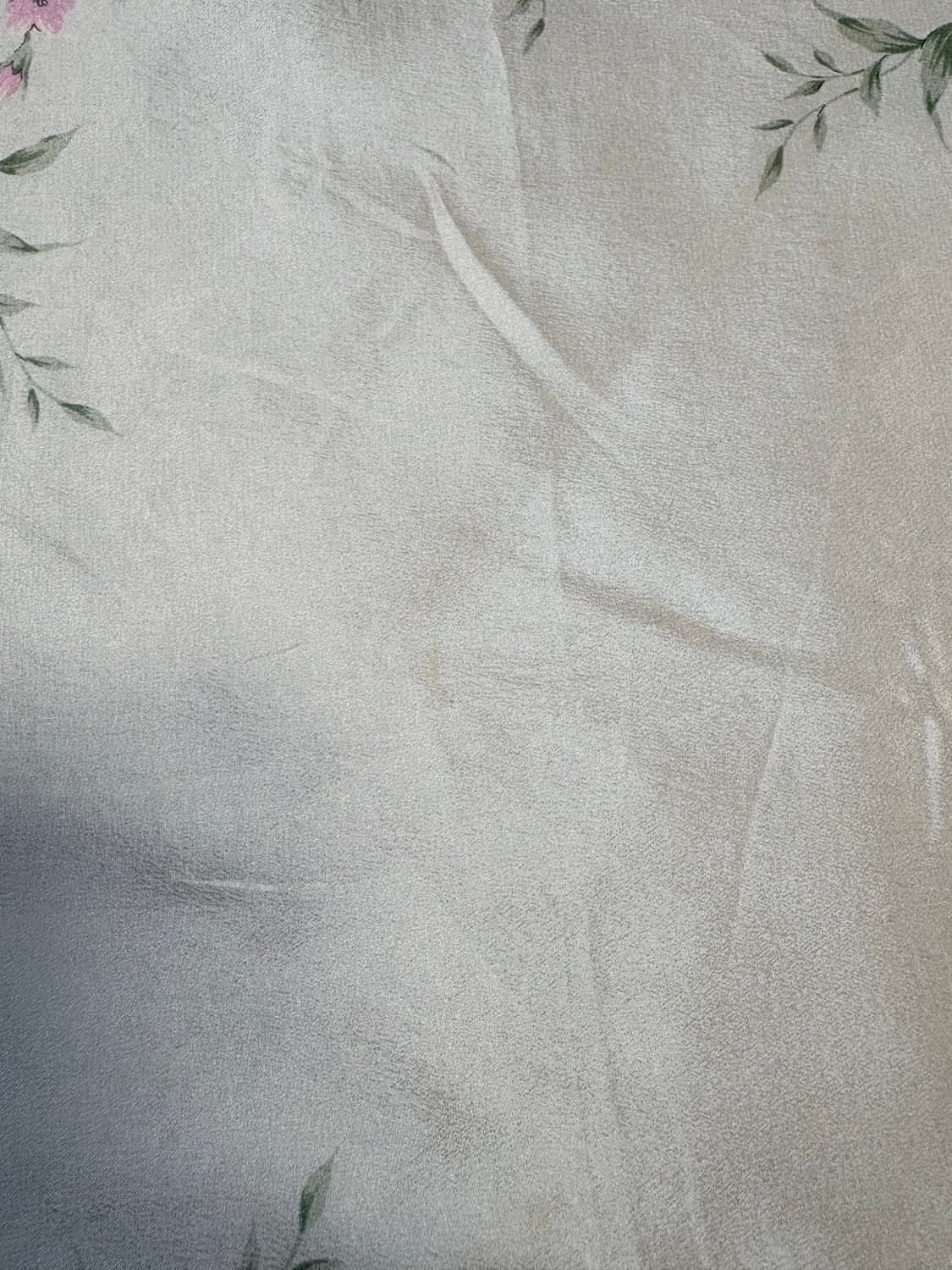 [정품] 입생로랑(YSL) 빈티지 플라워 쁘띠 스카프 상품이미지5