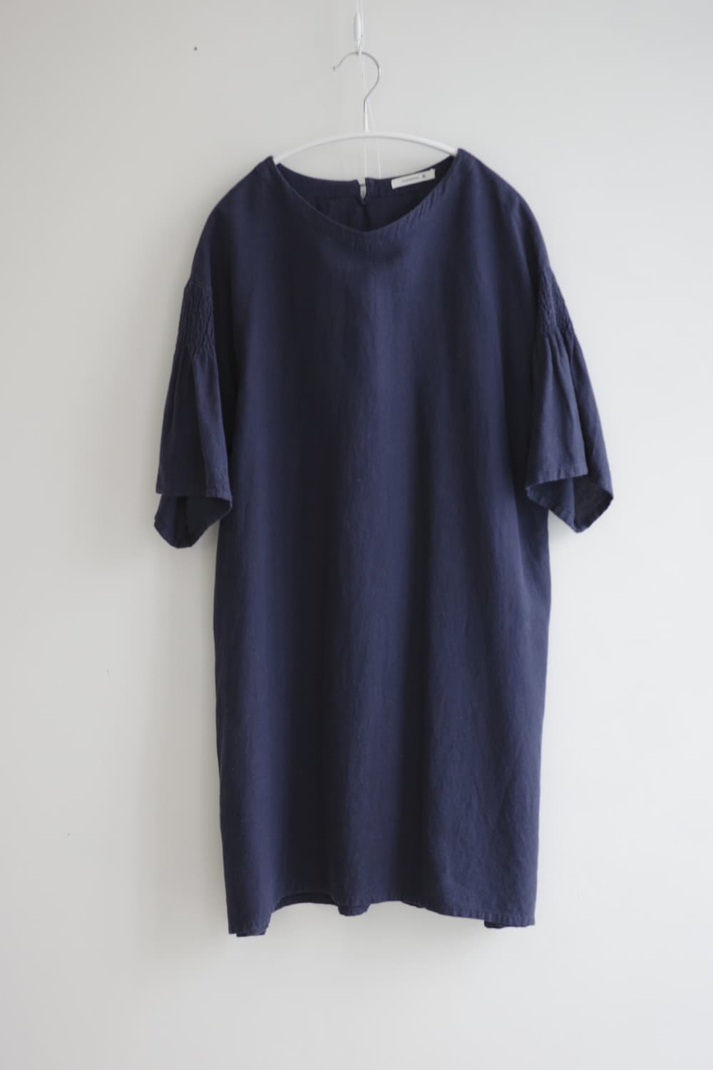 CLOUDNINE 네이비 플레어 소매 원피스 상품이미지2