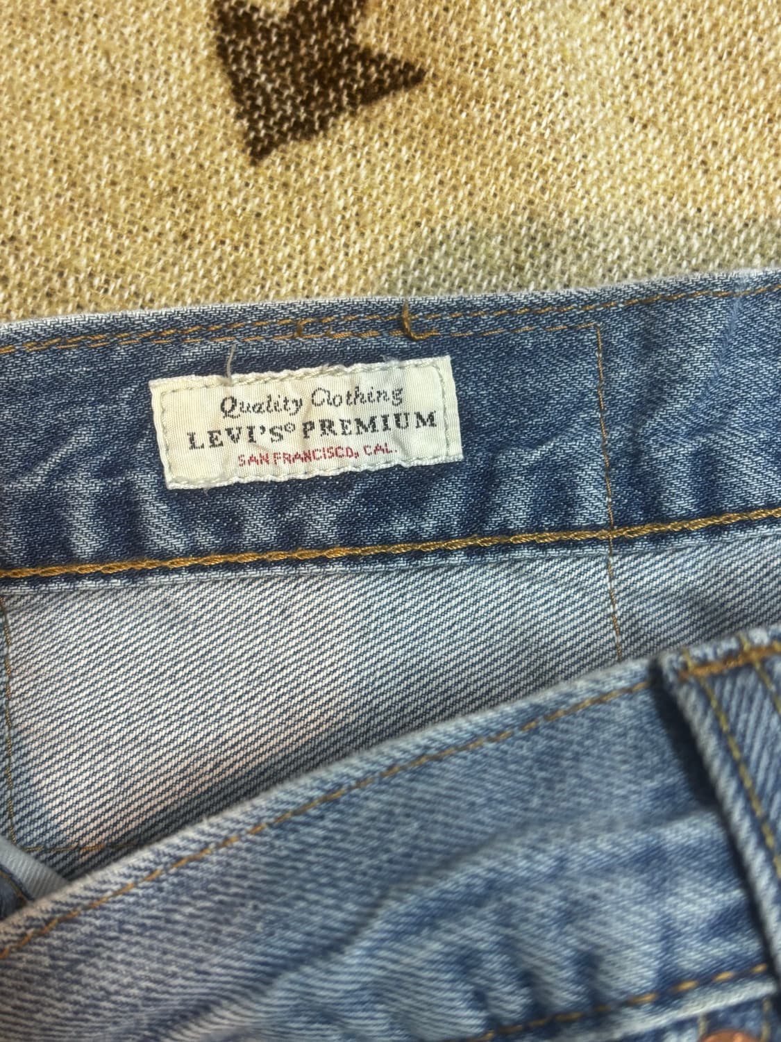 리바이스 하이볼 프리미엄 데님 팬츠 상품이미지4