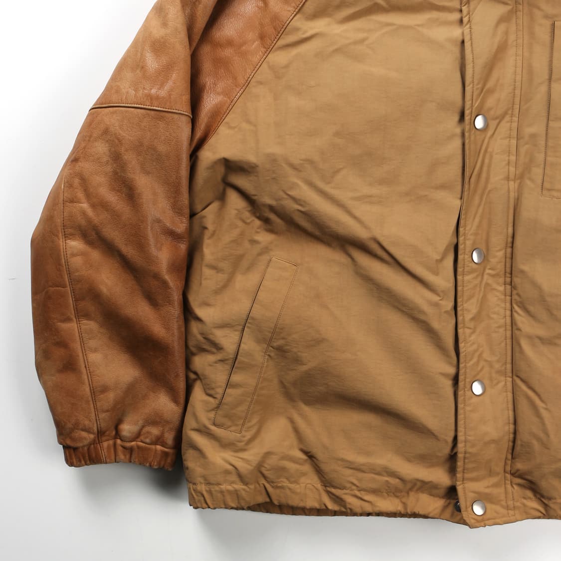 폴로 90s 레더패치 패딩   상품이미지3