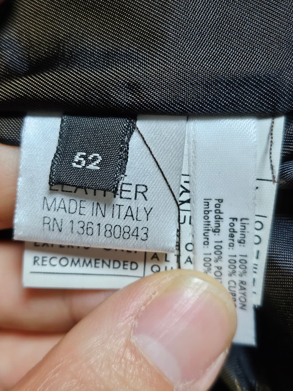 살바토레페레가모 염소 가죽 가죽 자켓 레더 자켓 52 상품이미지6