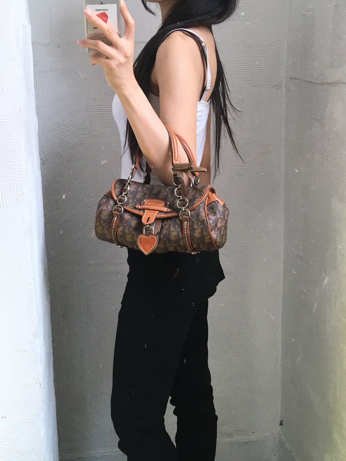 Dior 디올 브라운 오블리크 캔버스 토트백 상품이미지3