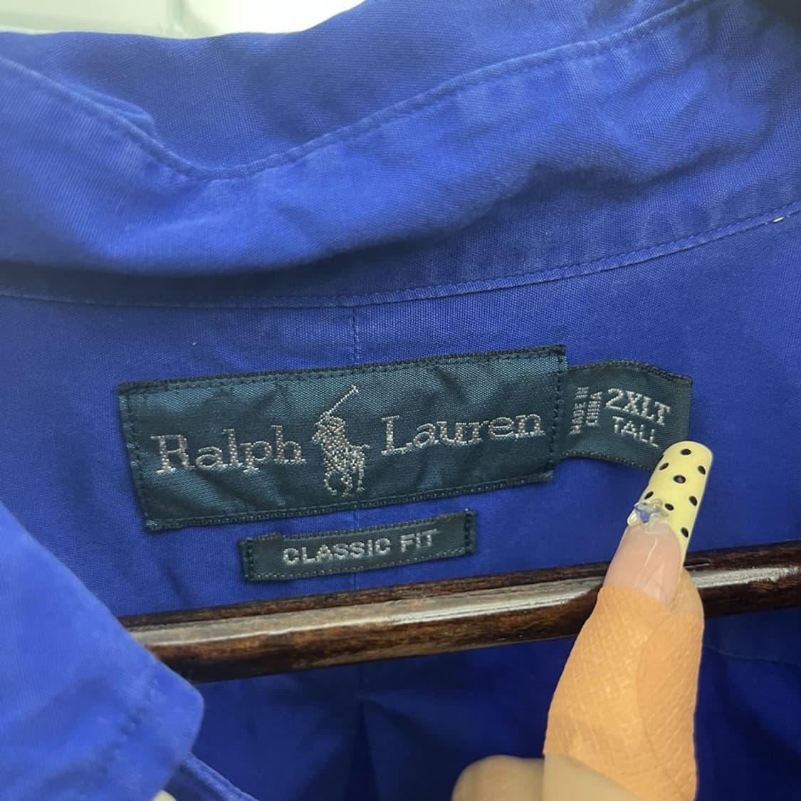 폴로 랄프로렌 올드스쿨 레트로 00's 빅사이즈 셔츠 2XL C09900 상품이미지5