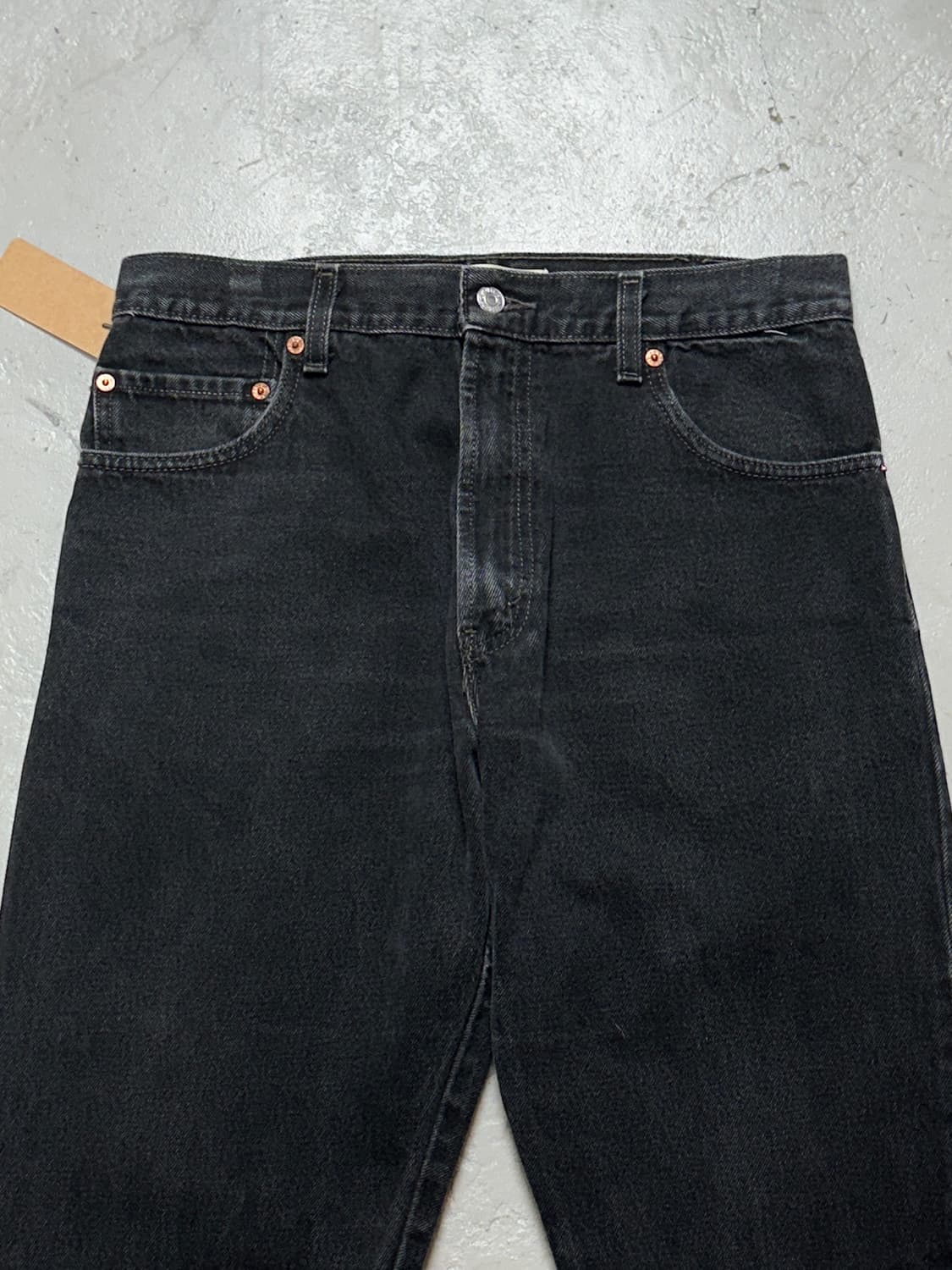 00’s 리바이스 517 블랙 부츠컷 플레어진 상품이미지5