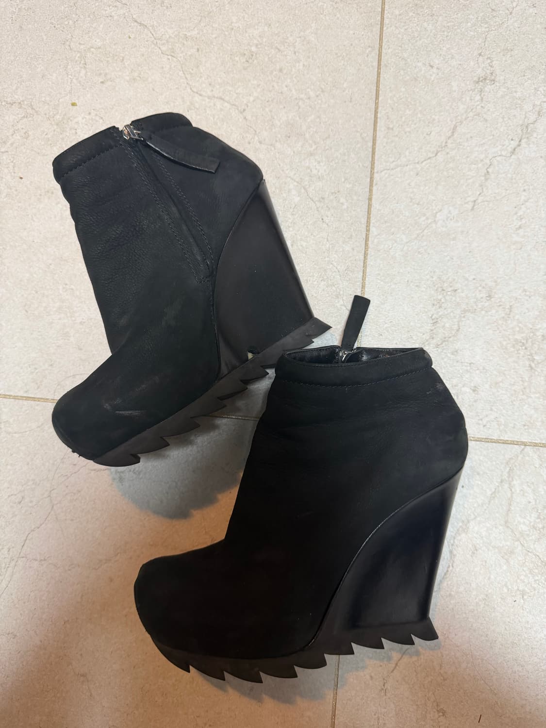 카밀라 스코브가드 웨지힐 부츠 상품이미지2