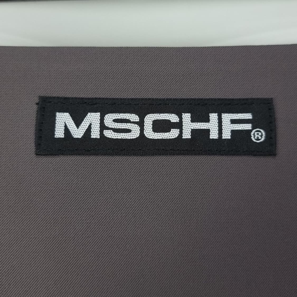 [미스치프] 로고 엠블럼 미니스커트 그레이 M19832 상품이미지6