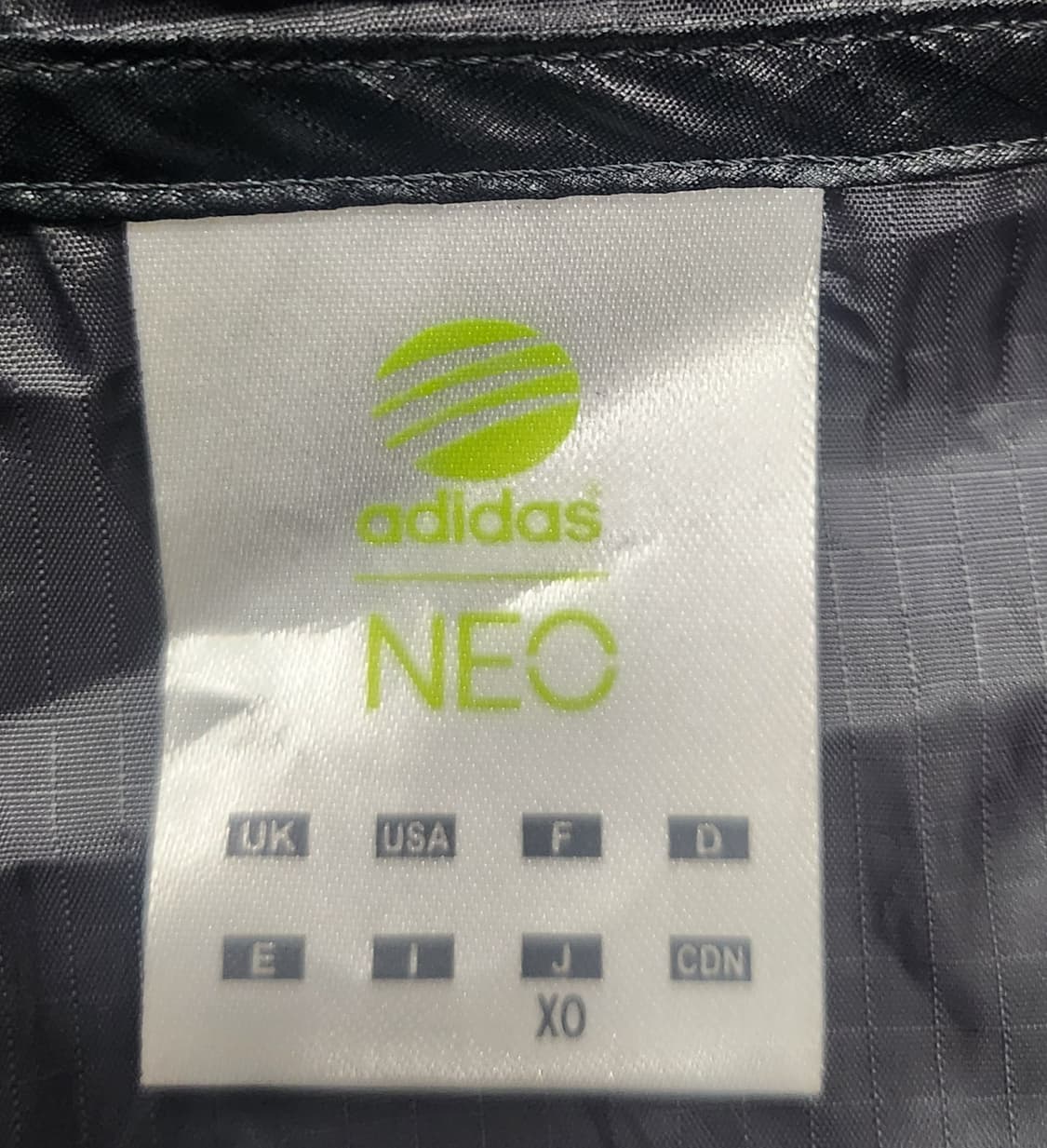 아디다스 삼선 네오 유광 후드 바람막이 XO 상품이미지3